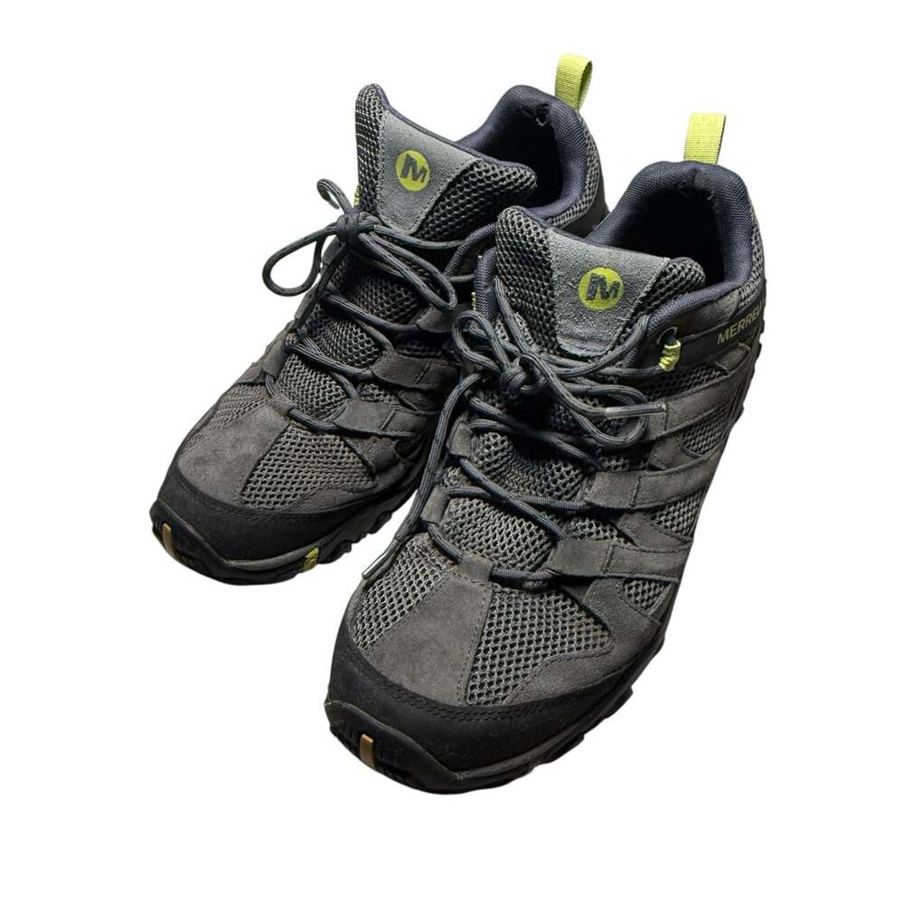 Merrell Alverstone Hiking Shoes Size 12 Granite Keylime